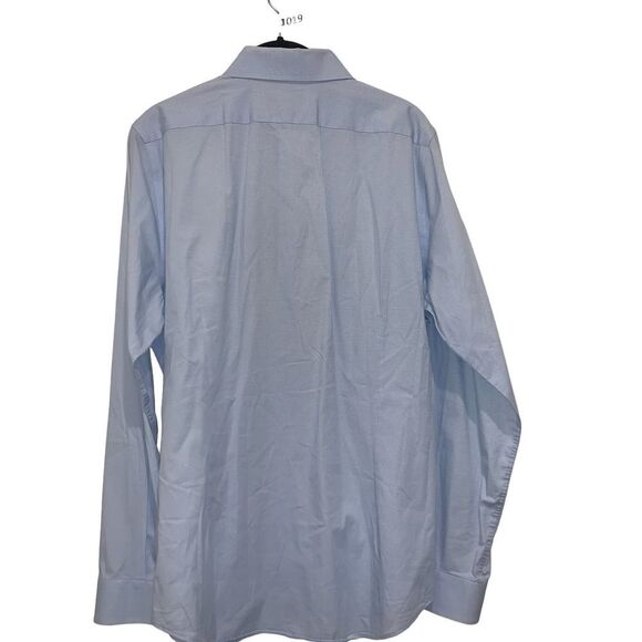 BUNDLE•BUTTON DOWNS•2/$35•3/$50-Express, Men's Dress Shirt, M, Blue - Picture 3 of 4